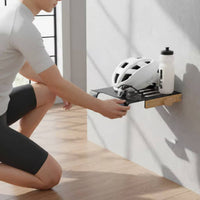 Wall-mounted Cycle Mount Rack Scratch Protection Cycle Wall Hanger Multi Function Bike Shelf Rack for Display