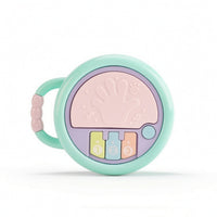Embossed Toy Drum with Handle Handheld Baby Drum Toy Interactive Educational for Nursery