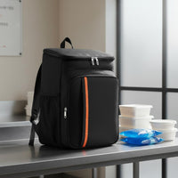 Heat Preservation Thermal Delivery Backpack Cold Storage Picnic Cooler Backpack Easy to Carry Large Insulated Food Bag Portable for Couriers, Outdoor, Travel