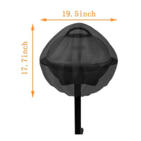 Tightening Buckle Round Grill Cover Snug Fit Dome Grill Cover