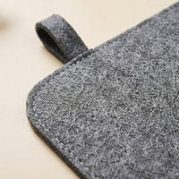 Wool Felt Sauna Mat with Non-Slip Design for Steam Room, Thick Soft Cushion Seat Pad for Heat Insulation, Bench Cover