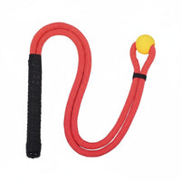 Nylon Golf Swing Practice Rope Grip Handle Golf Swing Rope Practice Aid Portable Training Aid Sturdy for Beginners