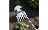 Multi-Purpose Stainless Steel Weeding Tool Rust-Resistant Root Weeder Long-Lasting Soil Loosening Tool for Yard