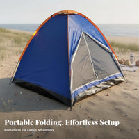 Quick Setup Portable Beach Tent Large Shade Area Folding Outdoor Tent Multi-Purpose Instant Sun Shelter Ventilated for Beachgoers, Families, Campers, Picnics, Park, Outdoors, Backyard