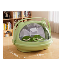 Silkworm Rearing Box Breathable Transparent Silkworm Enclosure Built-in Storage