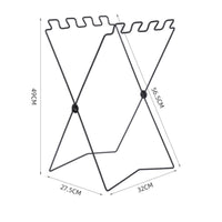 Foldable Garbage Bag Stand Multi-Purpose Folding Trash Bag Holder Multipurpose