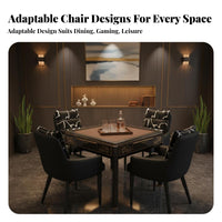 Upholstered Leisure Seat Light Luxury Design & Aesthetic Upholstered Armchair with Splayed Legs Comfortable
