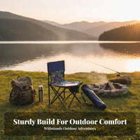 Foldable Design space-saving Camp Stool multi-purpose foldable Camp Seat Lightweight Folding Chair Easy Setup for Anglers, on-the-on the moveers, Fishing, Camping, on-the-on the move, Hiking