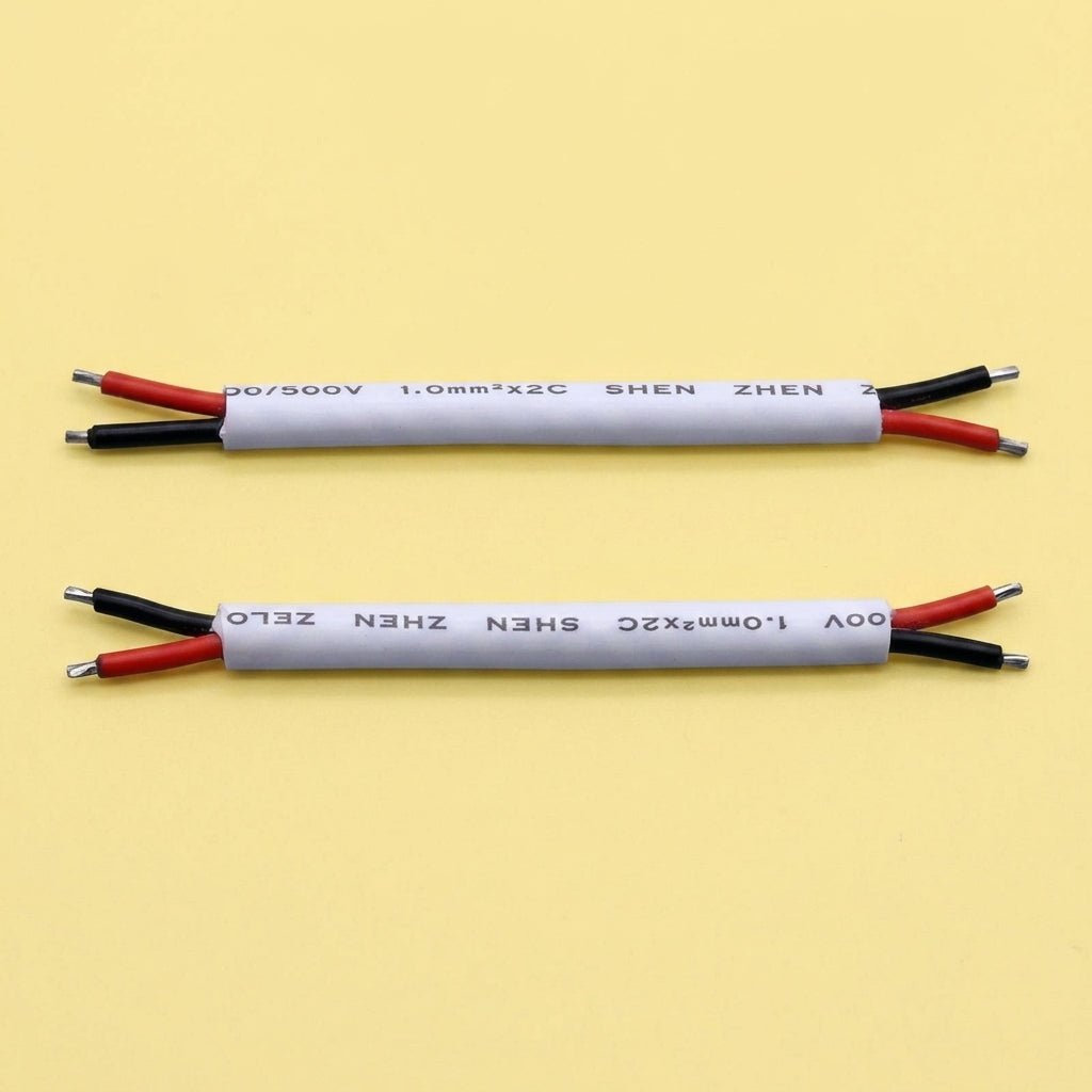 Extension Cable for LED Strip and Low Electrical Potential Lighting, White Core Extension Cord