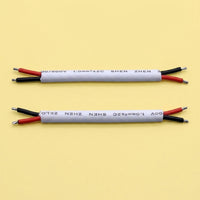 Extension Cable for LED Strip and Low Electrical Potential Lighting, White Core Extension Cord