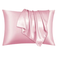 Silky Satin Pillowcase Glossy Satin Pillow Cover Frizz Control Bedding Long-Lasting for Bedroom