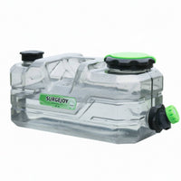 Camping Water Container Transparent Water Storage Container Household Container Faceted Screw-on Lid
