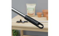 6 Tine Garden Rake Hoe Heavy Duty 6 Tine Garden Hoe Screw-Fixed Connection Manual Weeding Rake