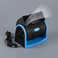 Bladeless Car Fan Compact for Road Trips, Trucks, Drivers, Truckers