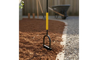 Detachable Design Manual Lawn Aerator Heavy Duty Claw Cultivator Tool Reduces Back Strain Standing Garden Weeder Height Adjustable for Gardeners