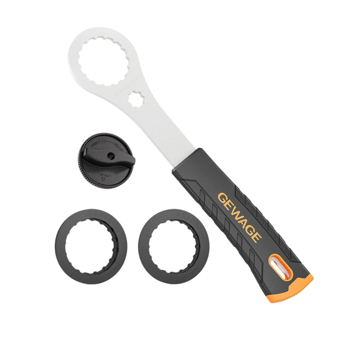 Long Shaft Bottom Bracket Installation Tool Sturdy Bottom Bracket Removal Tool Lightweight Installation Wrench Aluminum Alloy for Bike Maintenance