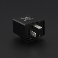 LED Flasher Relay Compact 2-Terminal Flasher Relay Vehicle Part Box-Shaped Printed Text