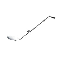 Under Vehicle Inspection Mirror With Lighting Lamp Rolling Under Car Mirror Telescopic Rod Portable for Mechanics Detection