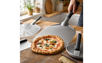 6 Pieces Pizza Making Metal Set Pizza Peel Set Professional Cooking Brush for Outdoor Kitchens