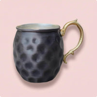Copper Mixed Mug Cold Drinks Dimpled Copper Mug