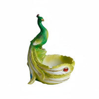 Cute Cartoon Design Resin Peacock Pot Creative Design Peacock Flower Pot Vibrant Colors Creature Shaped Planter Handmade for Gardeners, Balcony, Indoor, Desktop
