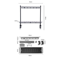 Camping Lantern Stand Shelf Multi-Functional Portable Lantern Stand Rack Sturdy Construction Foldable Camping Tabletop Organizer for Picnic