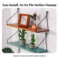 Suction holder Shelf tooltooltoolwithout drilling installation Hanging Rack adaptable for glass surfaces