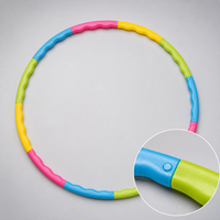 Kids Hula Hoop Detachable Plastic for Children's Play & Kindergarten Exercise