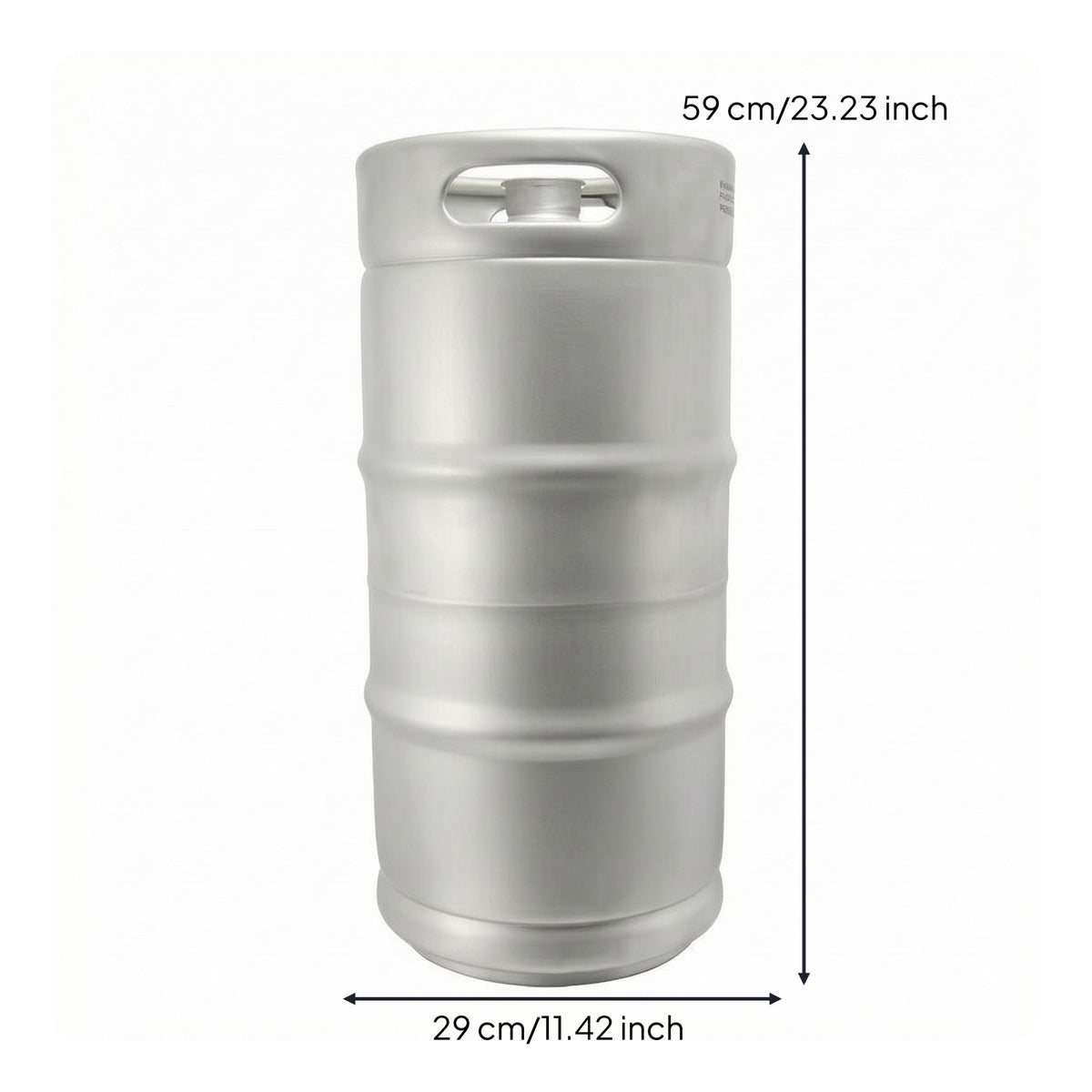 Brew Keg Cylindrical Beverage Equipment Portable Drink Storage
