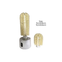 Handheld Electric Cup Brush Rechargeable Electric Bottle Brush Wireless Compact for Dorm Room, Office