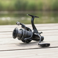 Rotating Fishing Reel doubleDrag Fishing Reel with Metal Spool Smooth Easy to Store for Anglers, Shore Casting