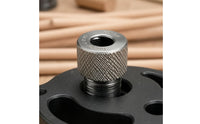 Vertical Drilling Drill Positioning Jig Adjustable Furniture Drill Guide Precision Wood Board Jig Anodized for Woodworkers