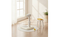 Height-Adjustable Standing Baby Bath Support Stable Baby Bath Support Upright Shower Stand with Seat Compact for Parents