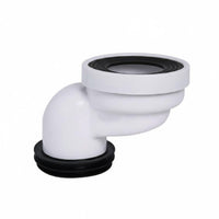 Toilet Drain Offset Connector Smell-Resistant Toilet Pan Offset Secure Fit Plumbing Fitting for Plumbers, DIY Renovators, Washroom Renovation