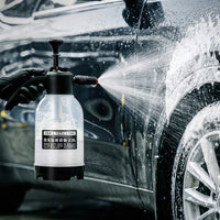 Watering Can and Spray Bottle for Car Wash, 2L Capacity Garden Sprayer with Pump Action, Pressure Sprayer for Plants, Manual Pump Up Hand Tool