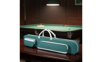 Multi Pocket 1/2 Cue Case Portable Billiard Cue Bag Shielded Billiard Stick Storage Bag Lightweight for Travel