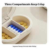 Weekly Box Portable Weekly Sorter small-sized Size for Office, Home, Adults