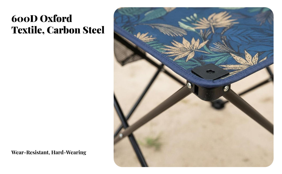 Portable Slatted foldable Table Lightweight Camping gear Foldable Design Outdoor Furniture Multi-Functional for Travelers, outdoor mealkers, outdoor meals, outdoor meal, Beach, Backyard