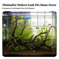 Buoyant Breeder Box 2 Chamber Design Buoyant Aquatic Creature Hatchery Box Baby Aquatic Creature Hatchery High Clearness Guppy