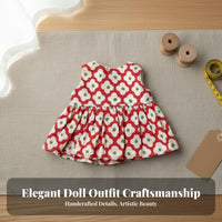 1:6 Doll Dress Aesthetic Collectible Toy Doll Clothes for Hobbyists, Collectors