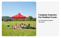 Foldable 4-Legged Sunshade Canopy Rainproof Retractable Market Tent Waterproof Square Outdoor Canopy Portable for Street Vendors, Small Business Owners, Families, Parking Markets, Backyard, Campsite