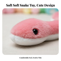 Bendable Snake Stuffed Ie Flexible Stuffed Snake House Decoration Soft and Comfortable Room Decoration for Adults, Home Decor