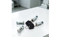 4 Pieces Roof Lock Cylinder Core Zinc Alloy Lock Cylinder Cylinder with Keys Compatible for Road Trips