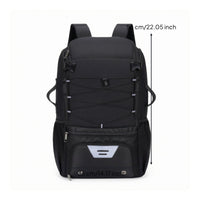 Shoe Compartment Backpack Water Resistant Sports Backpack Structured Pack