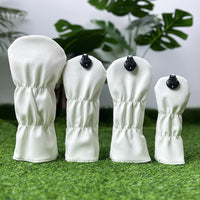 Goat Embroidery Golf Headcovers Set for Driver and Fairway Woods