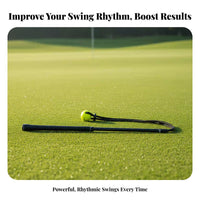 Golf Rhythm Training Rope Improves Flexibility Golf Swing Tempo Posture Ion Weighted Swing Practice for Before-Round Exercise, Indoor
