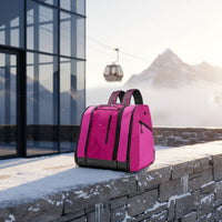 Ski Footwear Bag Large Capacity Ski Footwear Backpack Sturdy Material Multi-Compartment Design