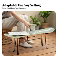 Foldable Folding Camping Chair Space-Saving Portable Beach Chair No Assembly Required Outdoor Folding Armchair Anti-Slip Feet for Campers, Beachgoers, Spectators, Picnic, Balcony, Backyard, Sporting Events