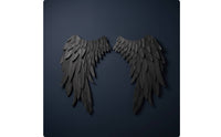 Costume Feathers with Control Box Easy to Wear Electric Feathers Feather-Shaped Prop for Actors