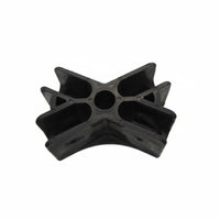 Oval Tube Connector Base Heavy-Duty Camping Wagon Base Connector Compact